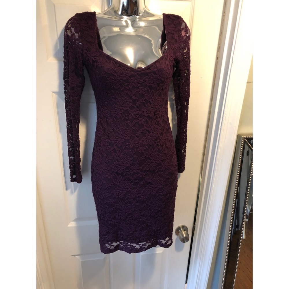ASOS Plum Lace Dress